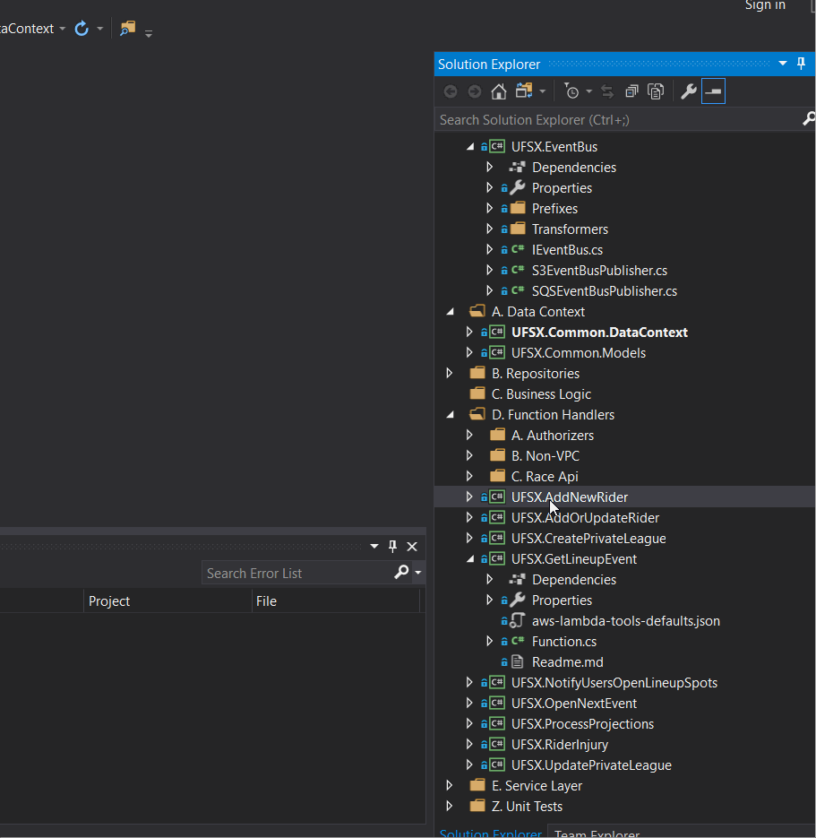 Publish to AWS Lambda via AWS Toolkit